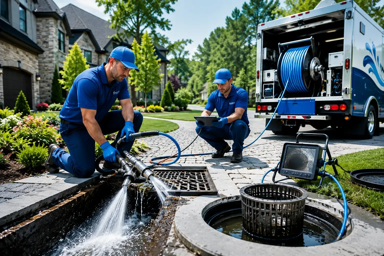 Local outdoor drain cleaning professionals in New Town, ND